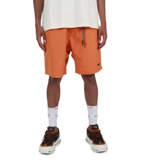 Gramicci Shell Packable Shorts Orange MoistureWickingMaterial