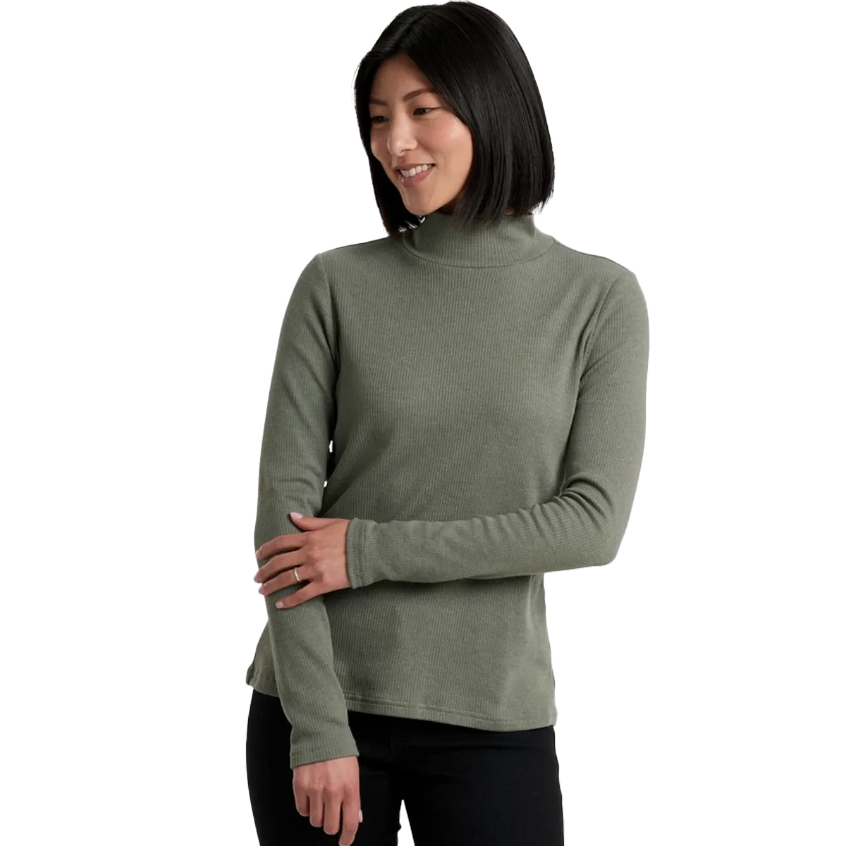 Free Shape HighVisibility Women's Verona Ribbed Long Sleeve