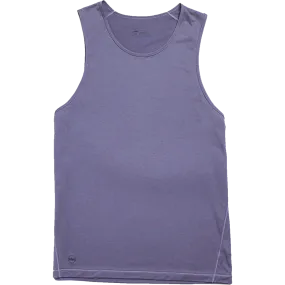 Men's Run All Day Tank Planet Glow Quiet Luxury