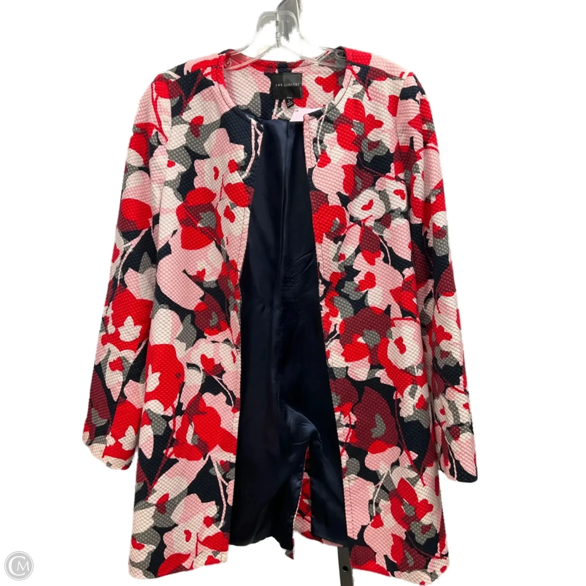Ventilated Panels Ergonomic Shoulder Shape Blazer By Limited In Multi-colored, Size: S