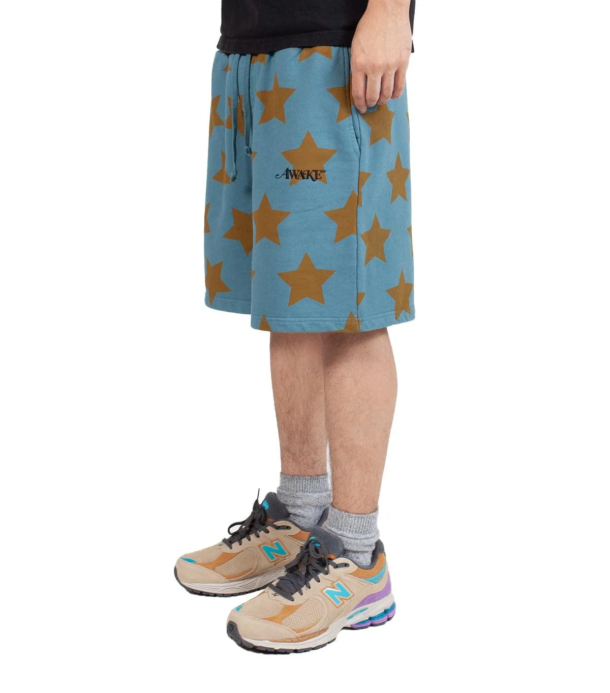 Awake Stars Sweatshorts Teal LightweightInsulation