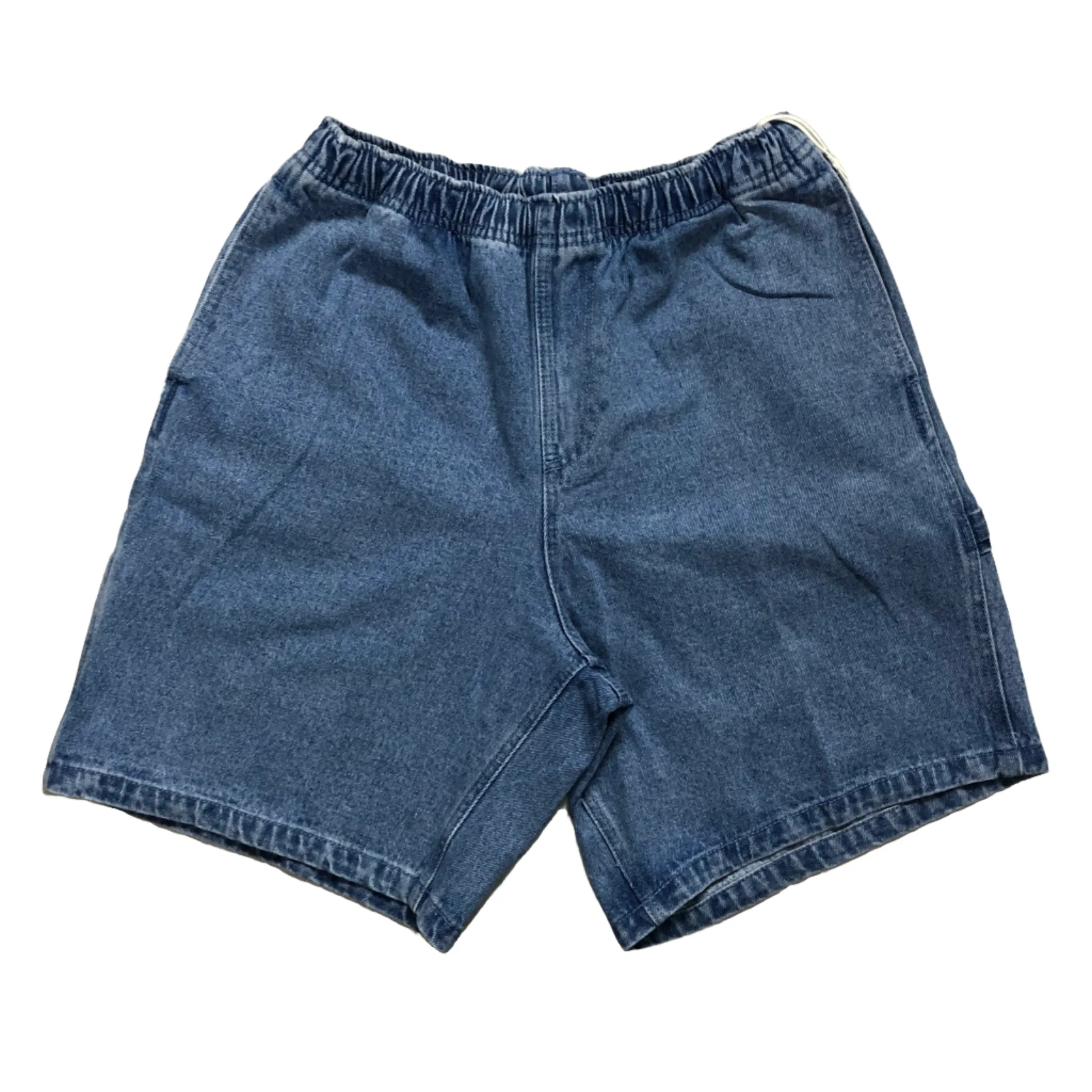 Silk Lining Obey Easy Denim Carpenter Shorts Light Indigo