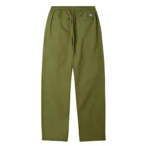 Obey Easy Twill Pants Field Green Easy To Clean Well-Tailored