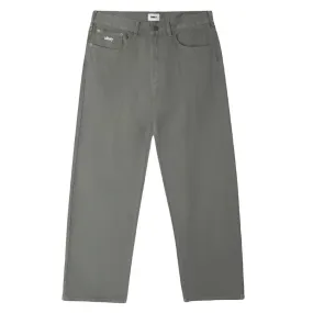 Hem Style Classic Look Obey Bigwig Baggy Denim Laurel Wreath
