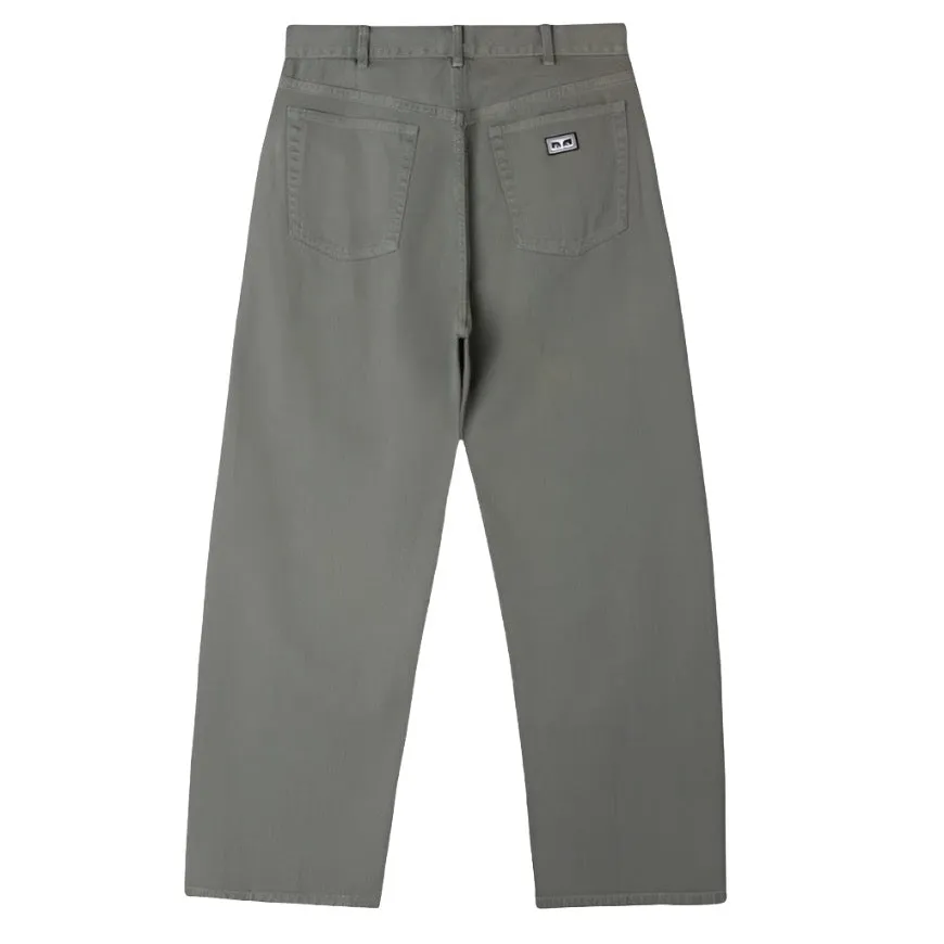 Fine Detailing button-down Obey Bigwig Baggy Denim Laurel Wreath