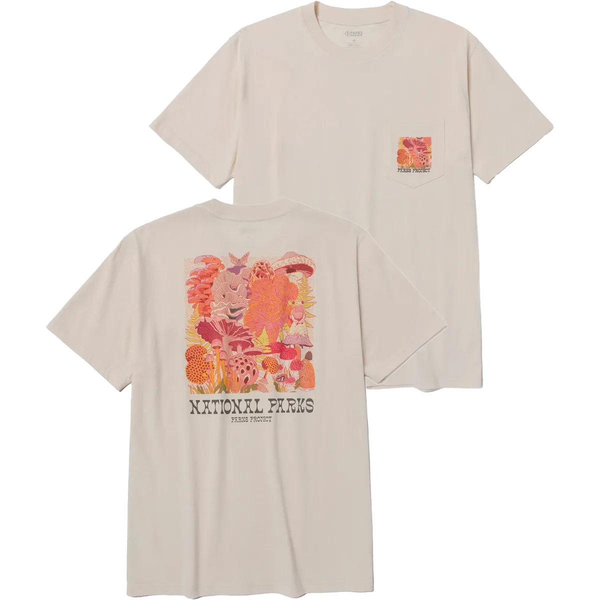 Rooted in Nature Pocket Tee MicroPerforatedTexture Self Love
