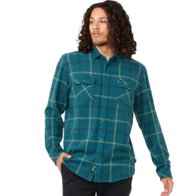 Men's Grid Long Sleeve Shirt Focus Mood