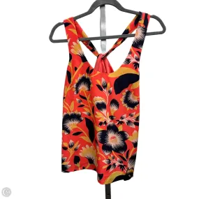 Top Sleeveless By J. Crew In Floral Print, Size: 4p OdorResistant Smart Casual