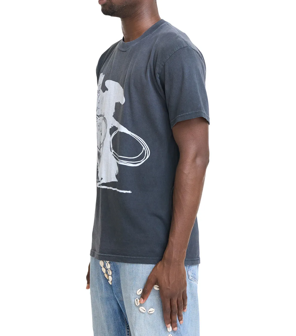Legend Glow One Of These Days Wanted Short Sleeve T-Shirt Black