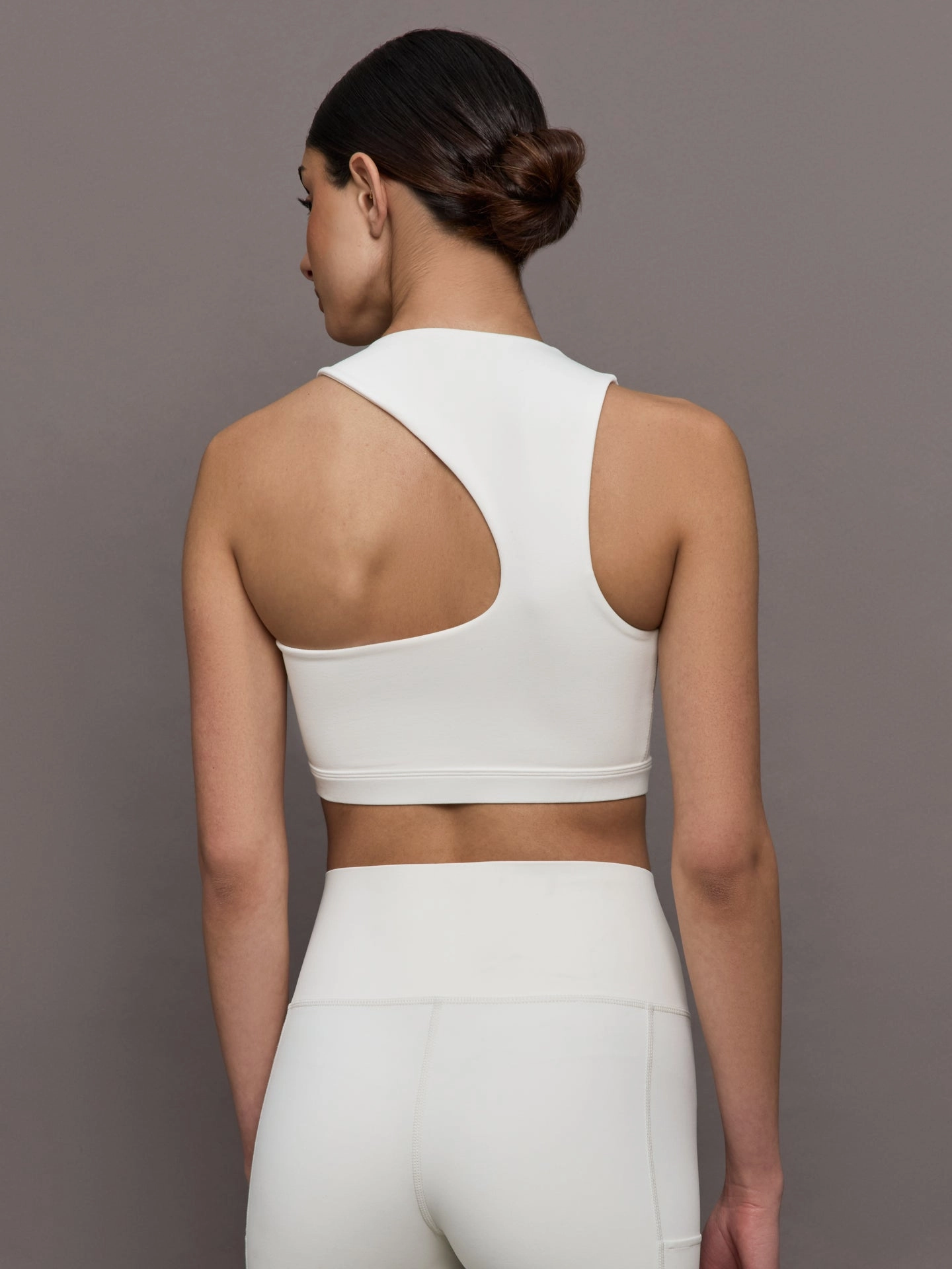 Open Back Bra in Melt - Cloud Dancer Lightweight Construction