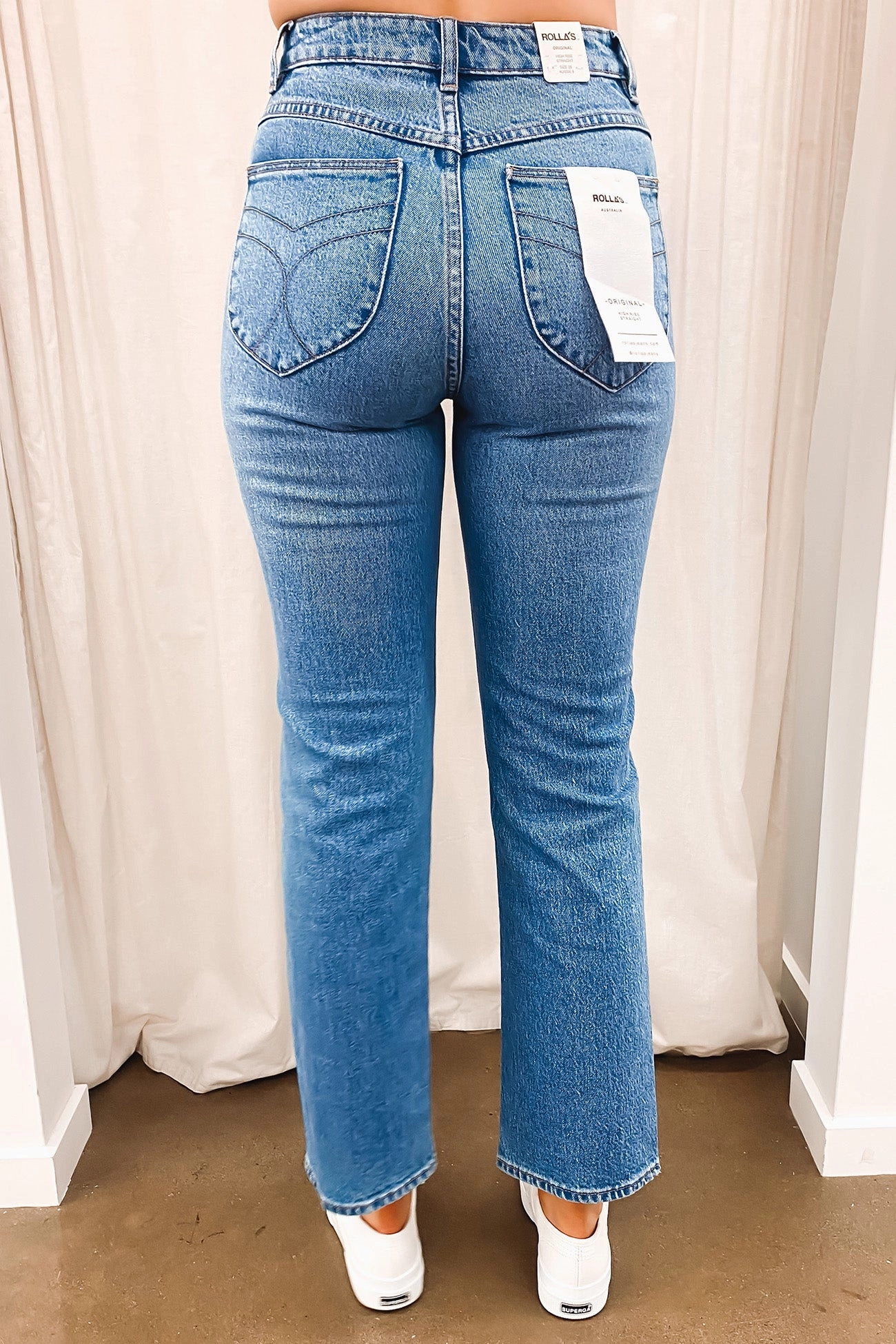 Original Straight Jean Brad Blue Night Out Everyday Holiday Vibes Fashion Lover Minimalist