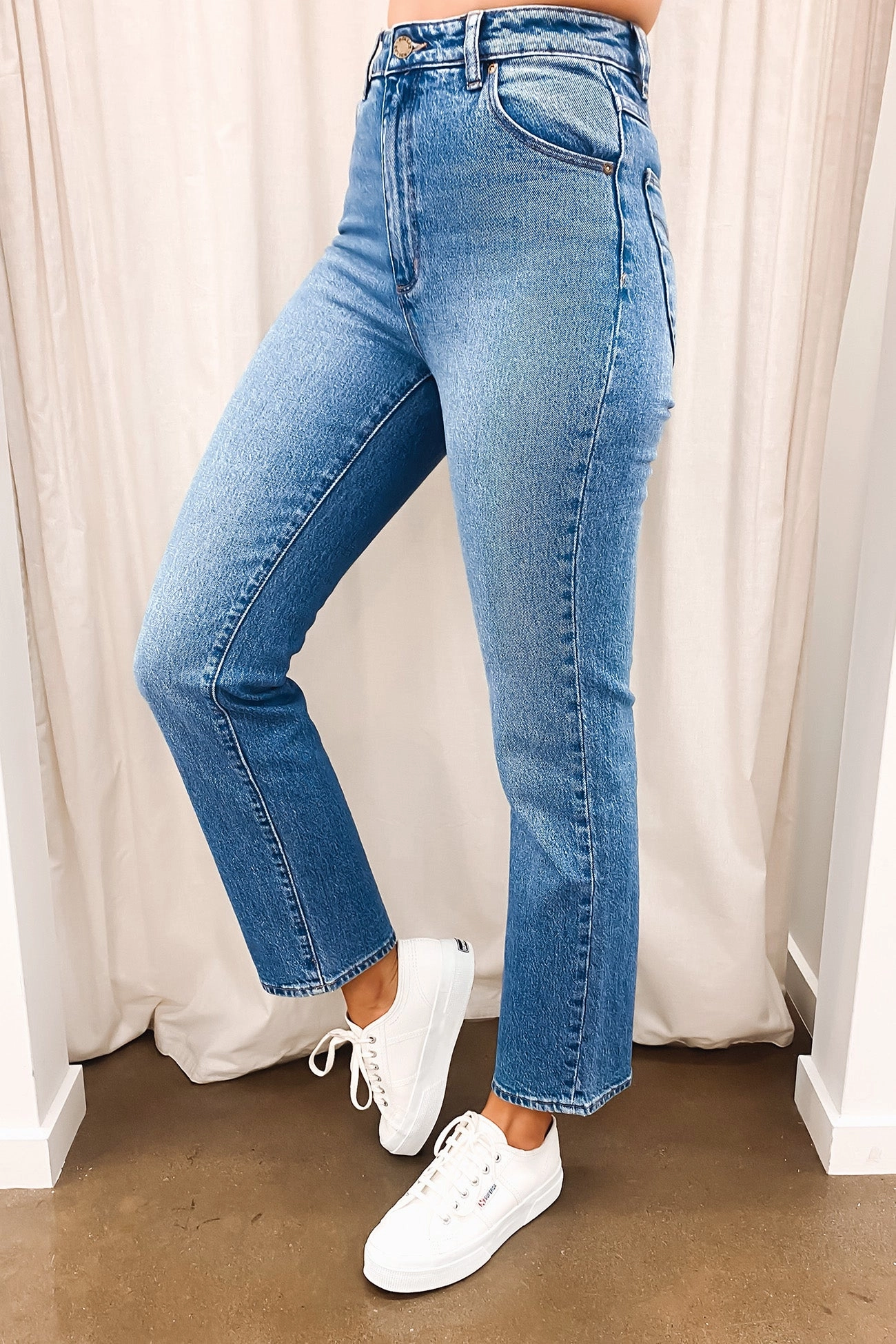 Original Straight Jean Brad Blue Relaxed Style Bold