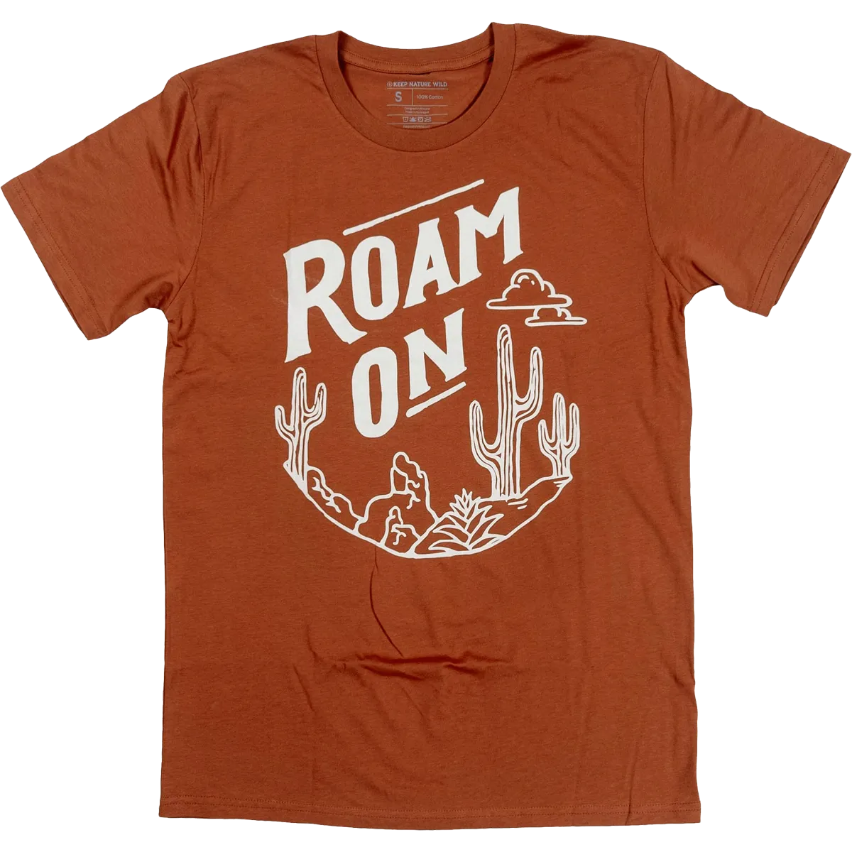 Roam On Unisex Tee Recycled materials