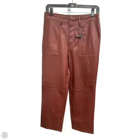 ReinforcedBeltLoops Pants Cargo & Utility By 7 For All Mankind In Maroon, Size: M