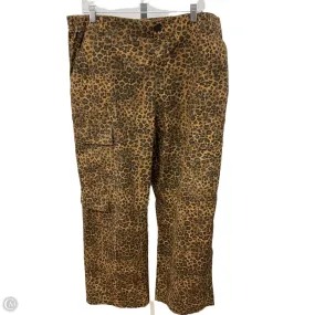 AbrasionResistantPanels Pants Cargo & Utility By No Boundaries In Animal Print, Size: Xxl