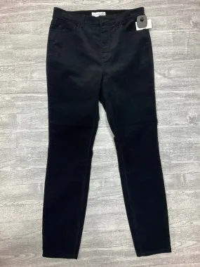 Pants Corduroy By Loft In Black, Size: 4 Shape Retention Low Bulk Design