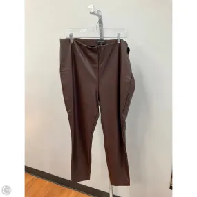 Pants Leggings By Banana Republic In Brown, Size: Xl Non slip grip Movement Ease