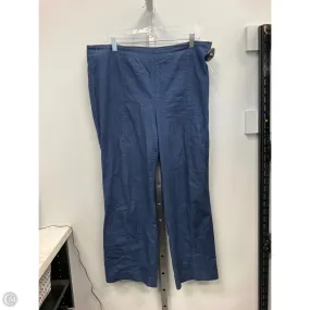 Pants Other By Ann Taylor In Blue Denim, Size: 14 TailoredSilhouette