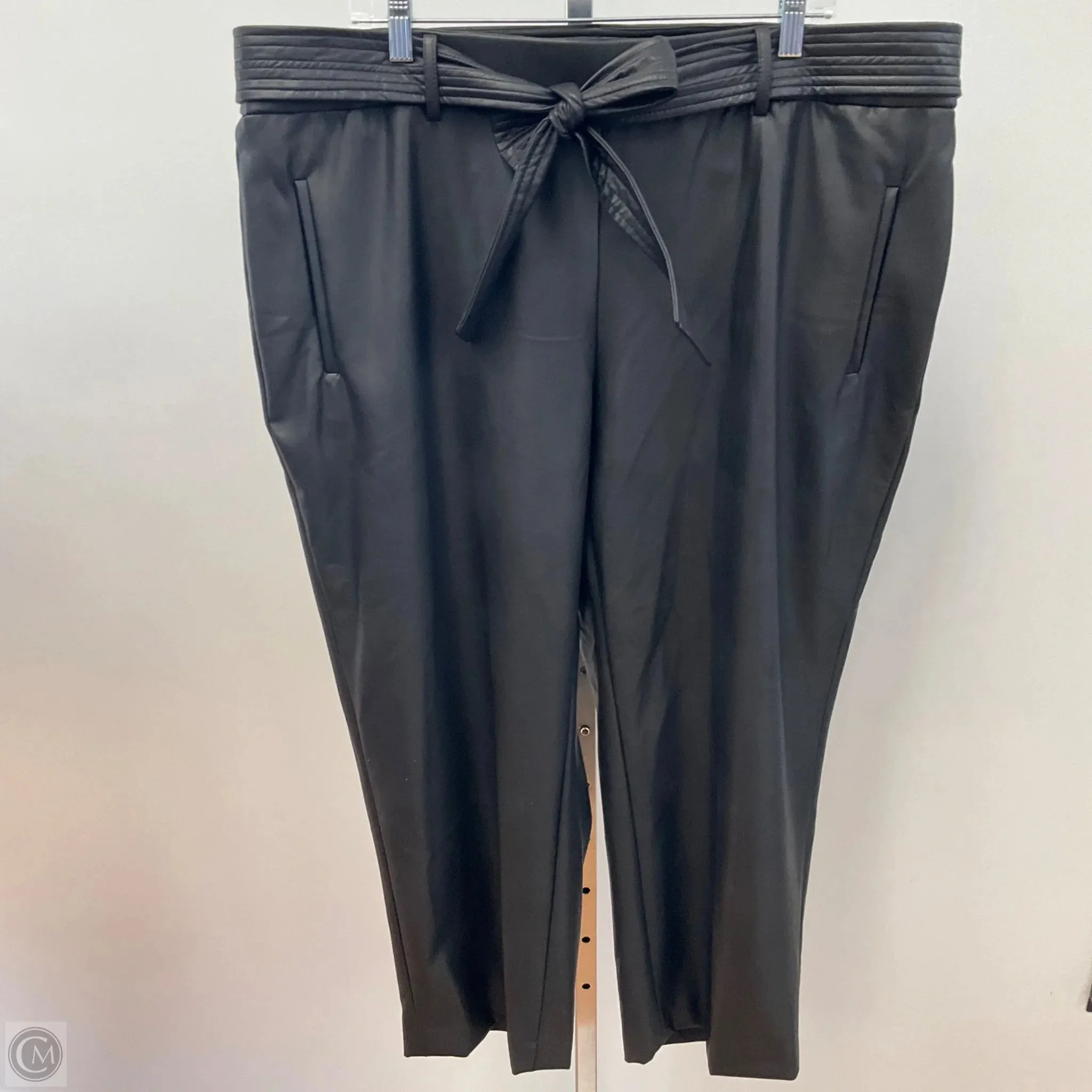 Versatile Comfort Wear AbrasionGuardTape Pants Other By Bar Iii In Black, Size: 2x
