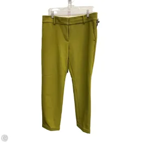 Pants Other By Loft In Chartreuse, Size: 8 Odor Control Fabric Move Freely