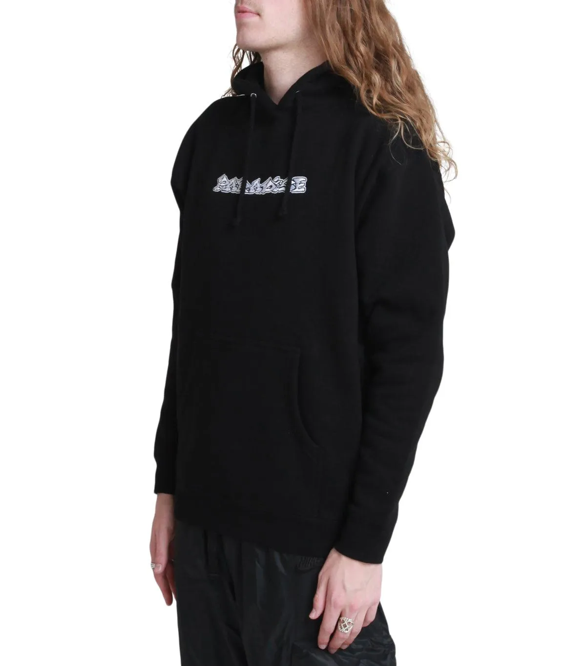 Club Mode Paradise Dystopia Embroidered Hoodie Black