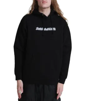 Velvet Soul Paradise Dystopia Embroidered Hoodie Black