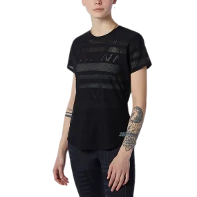 StaticFree Material Women's Q Speed Jacquard Short Sleeve