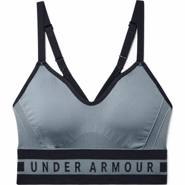 Reinforced stitching seams Women's UA Longline Seamless Bra