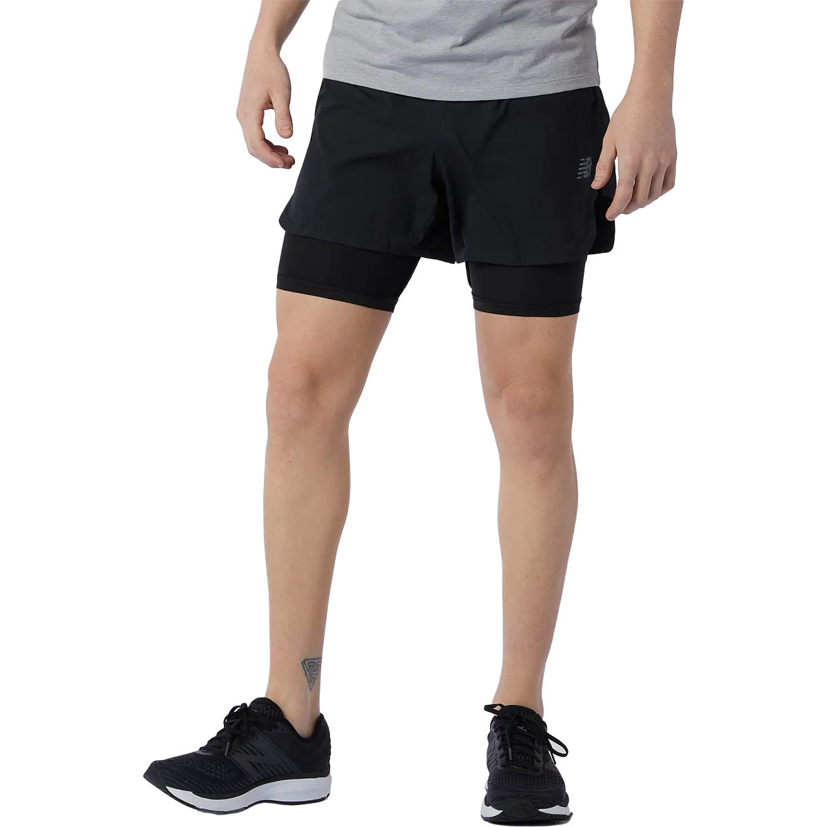 Men's Q Speed 2-in-1 Short 5" Recycled materials Royal Mode