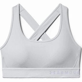 Women's Armour Mid Crossback Bra Ventilated Cups Crossback