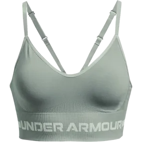 SweatAbsorbentLining Women's Seamless Low Long Bra