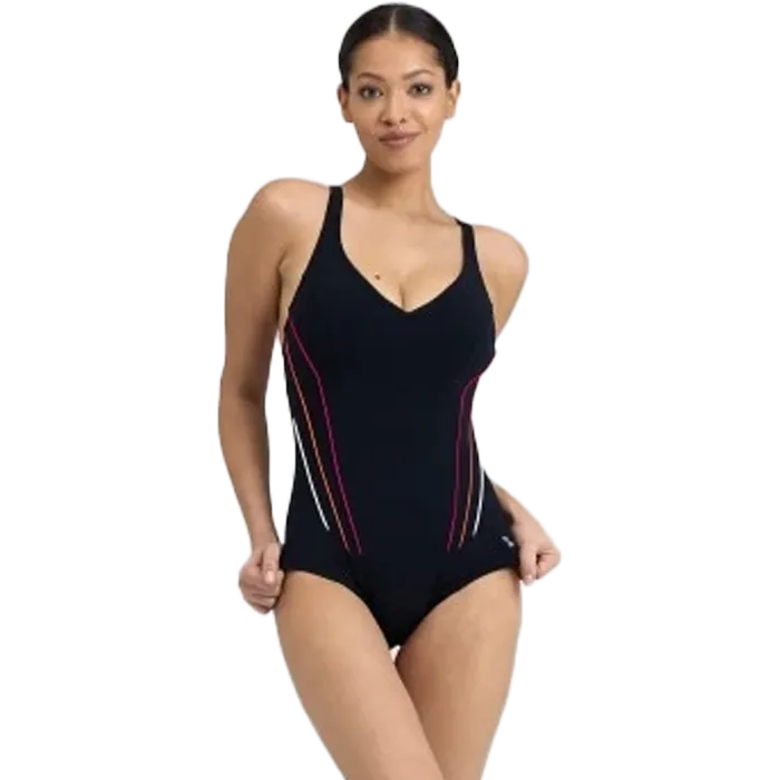 Loose Fit Balance Core Women's Marina Eye Back One Piece