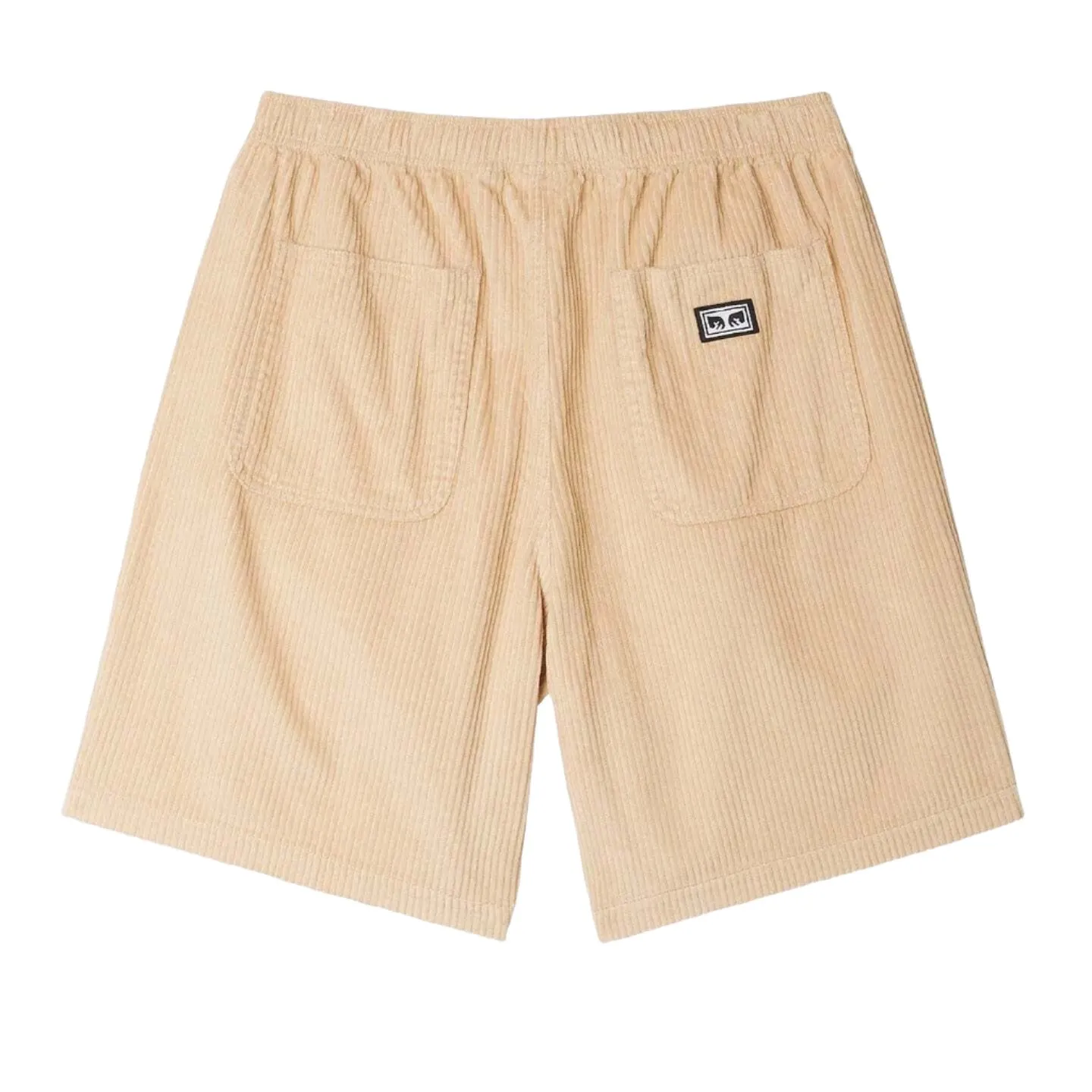 Obey Easy Relaxed Corduroy Shorts Irish Cream Formal Wear nylon