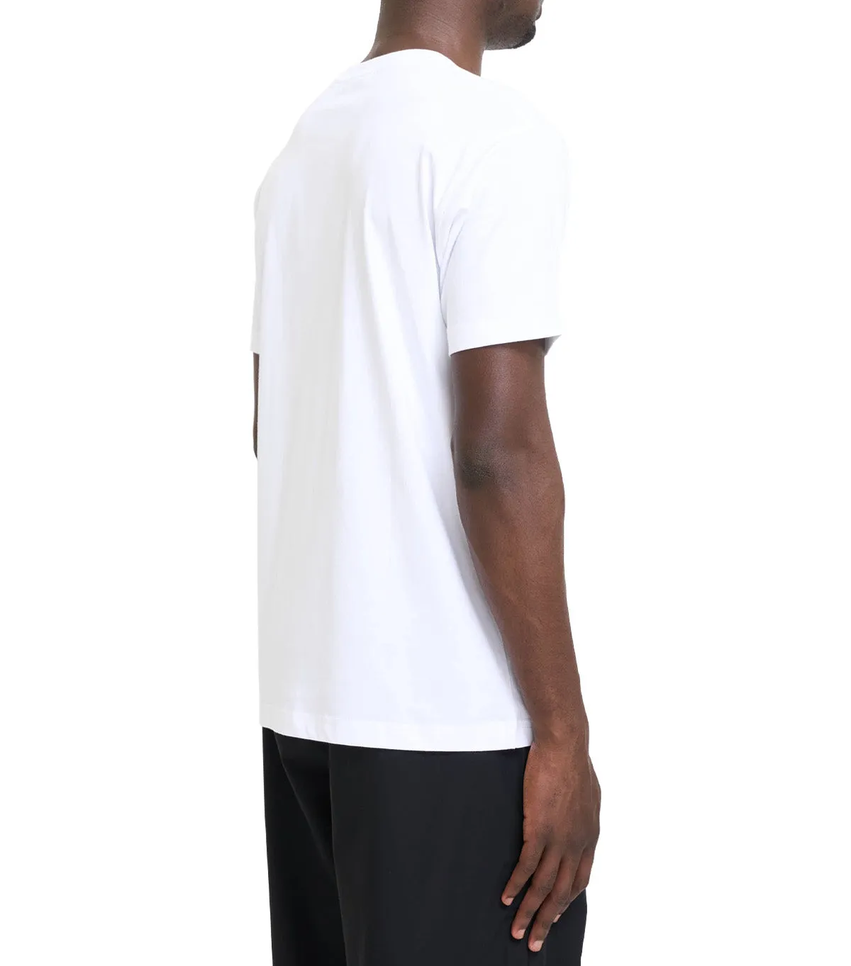 Dime Cursive Small Logo T-Shirt White Street Light ReflectiveDetails
