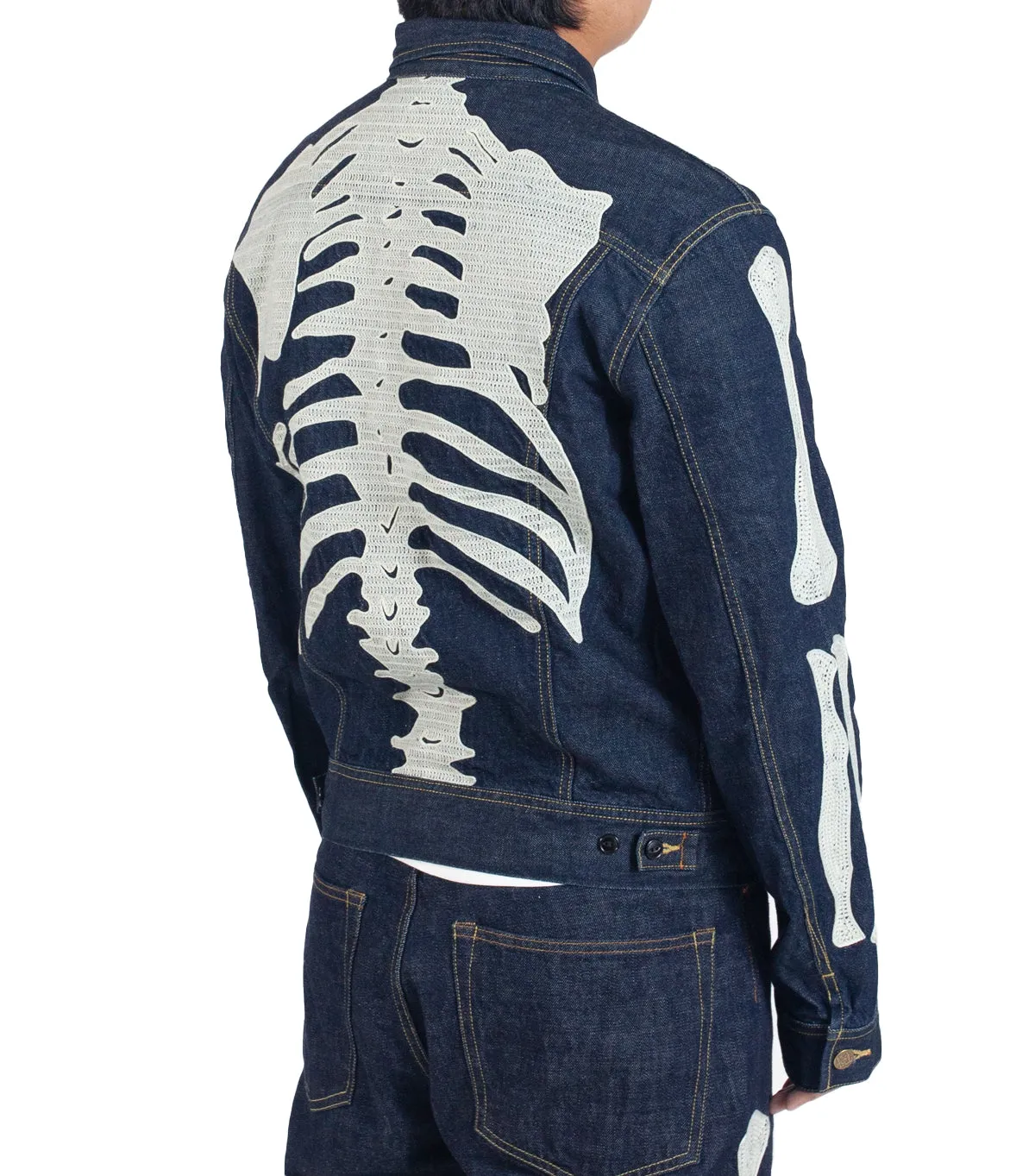 Kapital 11.5oz Denim Mexican Tuxedo Westerner Indigo Work Ready