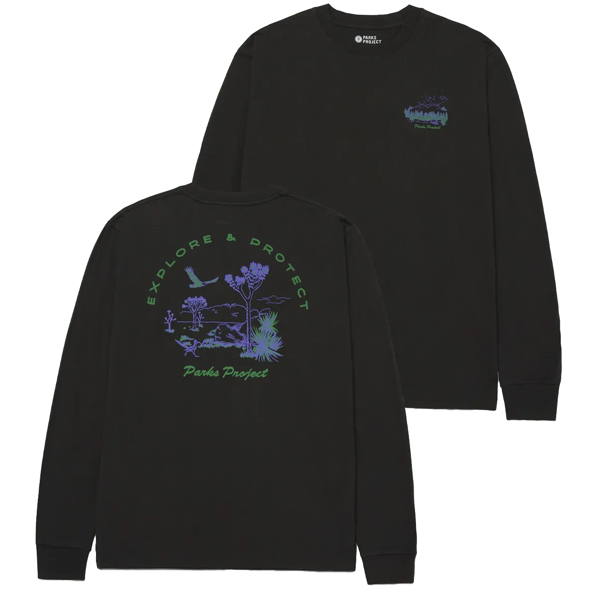 National Park Welcome Long Sleeve Tee BreathableMesh