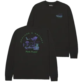 National Park Welcome Long Sleeve Tee Glow Core NonRestrictive Movement