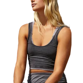 Shine Mood Antibacterial Treatment Women's FPM Hot Shot Crop Cami