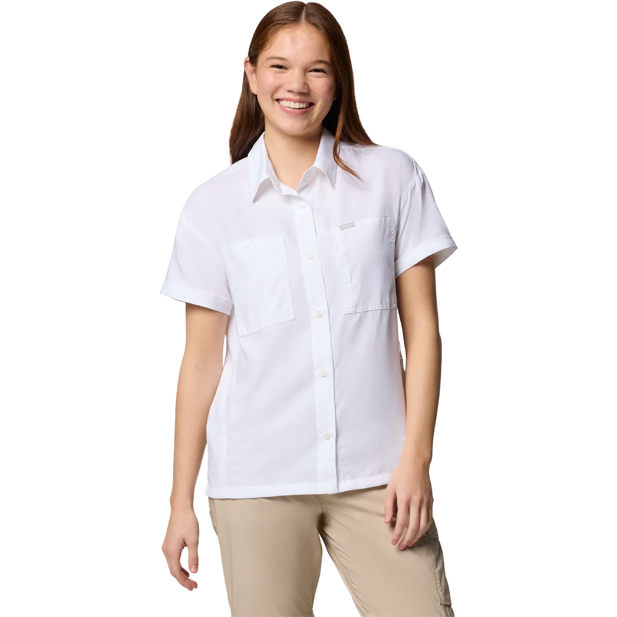 Euro Mood Women's Silver Ridge Utility Short Sleeve Shirt