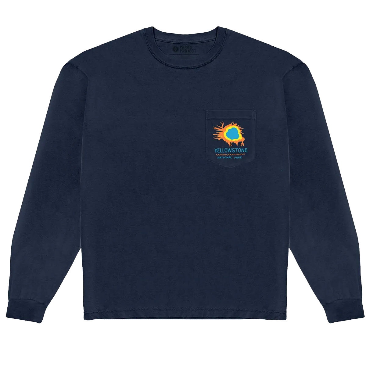 Men's Yellowstone NP 150th Anniversary Long Sleeve Tee Raw Linen