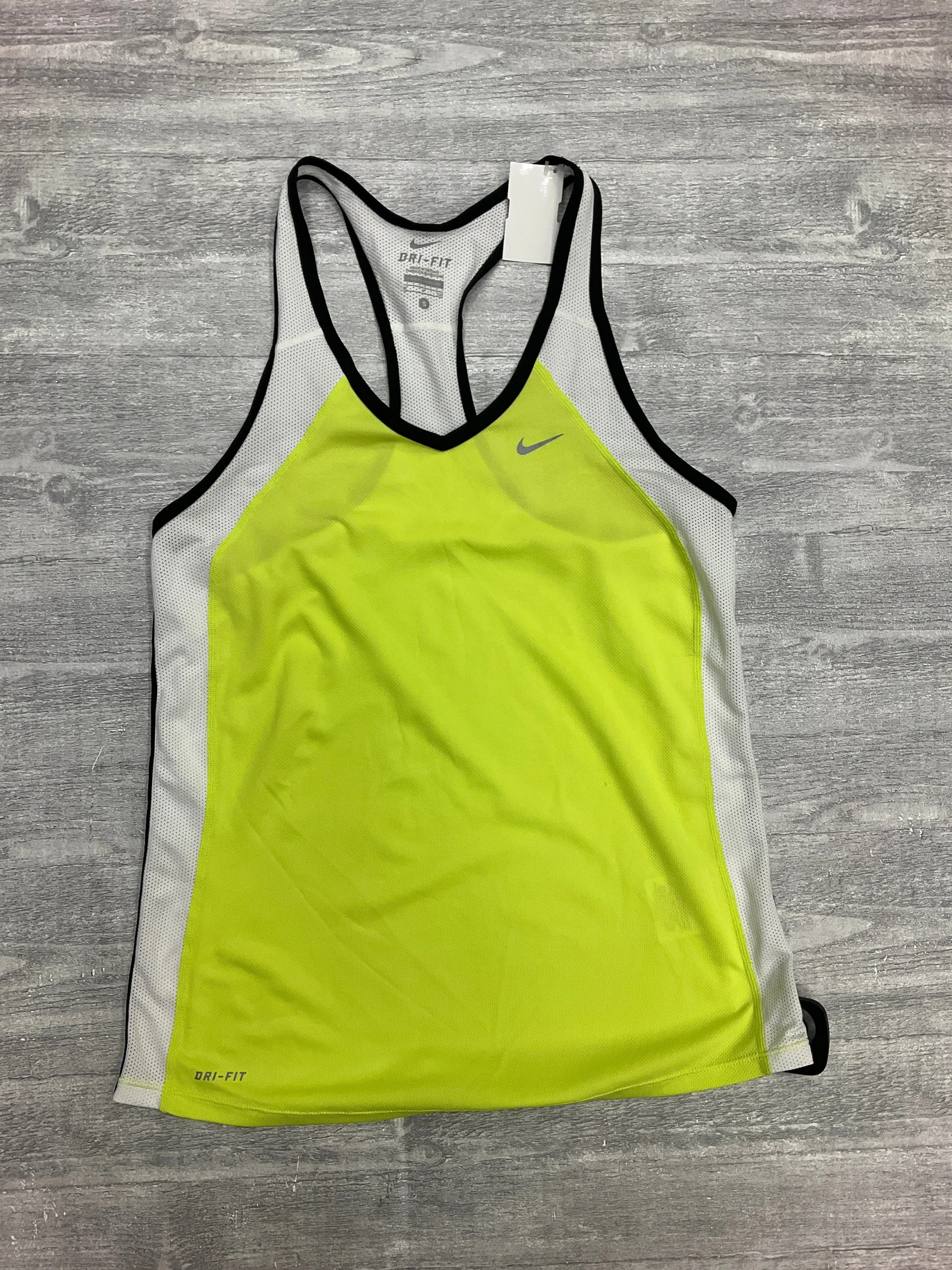 PreShrunk Cotton Athletic Tank Top By Nike Apparel In Green, Size: S