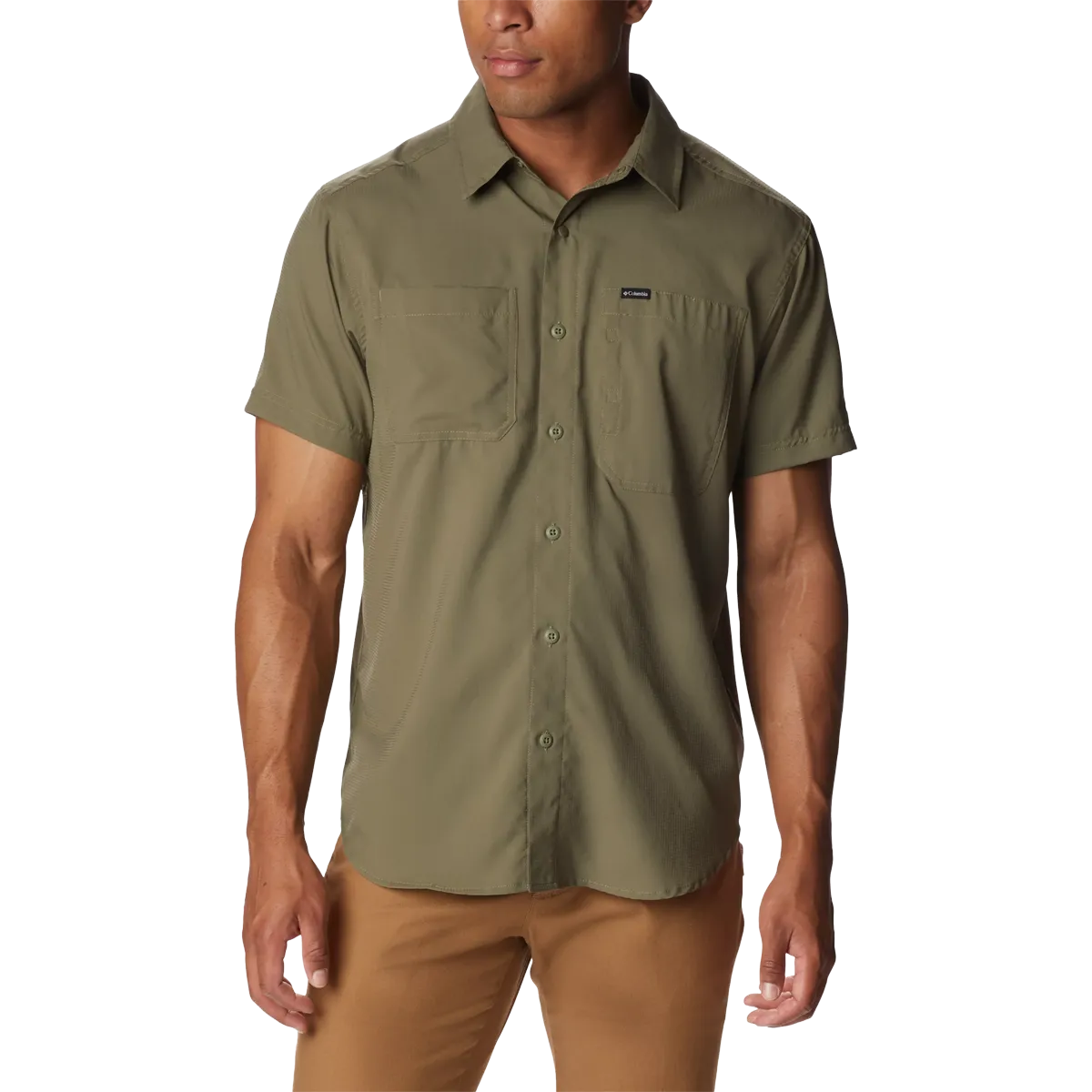 Men's Silver Ridge Utility Lite Short Sleeve Legend Glow Pearl Tone