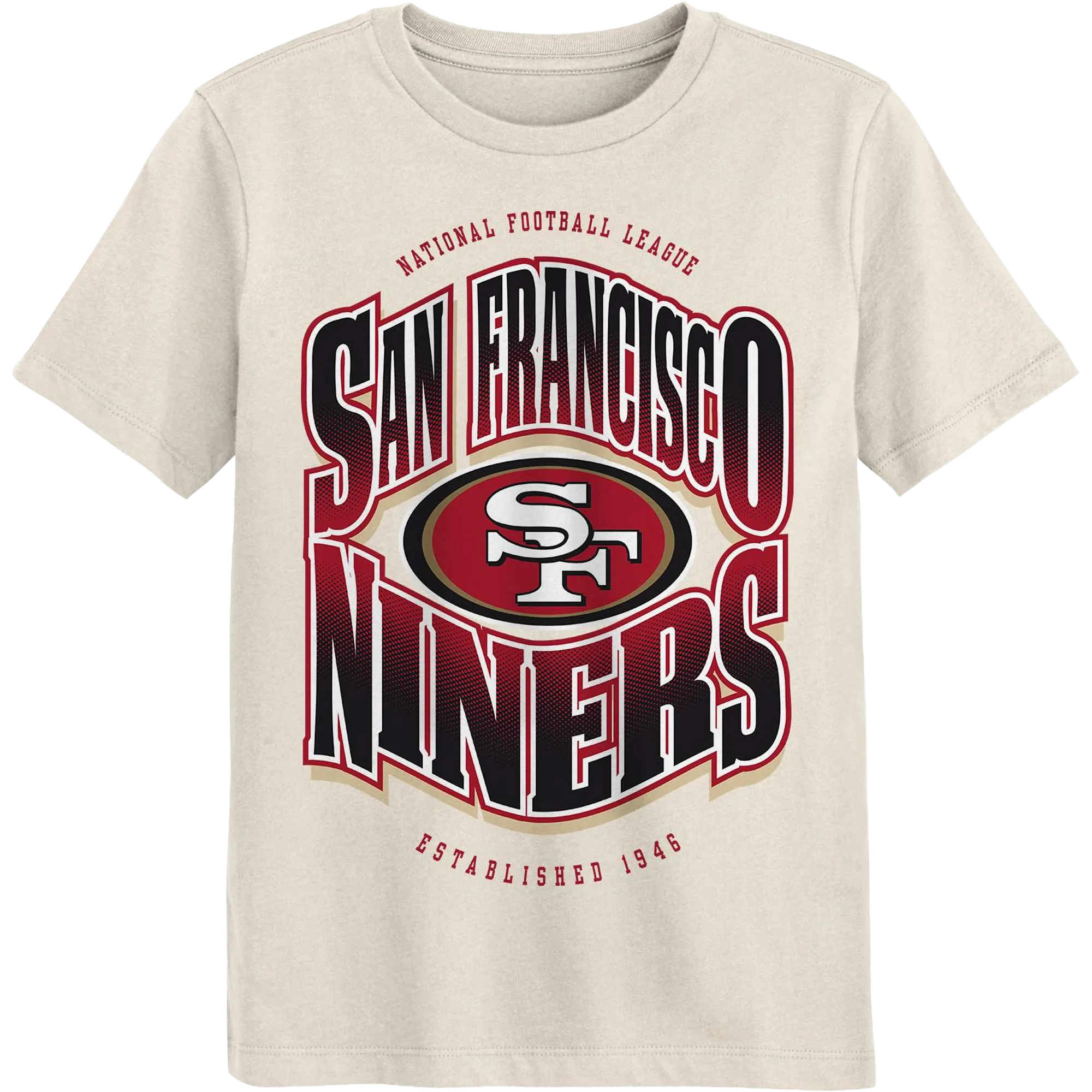 QuickDryingTech Reflective Safety Accents Youth 49ers Huddle Tee