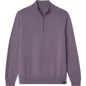 SustainableYarnBlend Men's Commuter 1/4 Zip Sweater