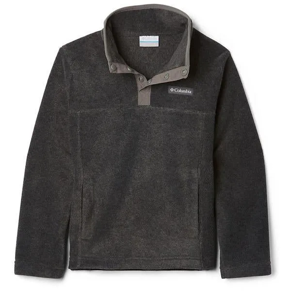 Downtown Cool TearResistantMaterial Boys' Steens Mountain 1/4 Snap Fleece Pull-Over