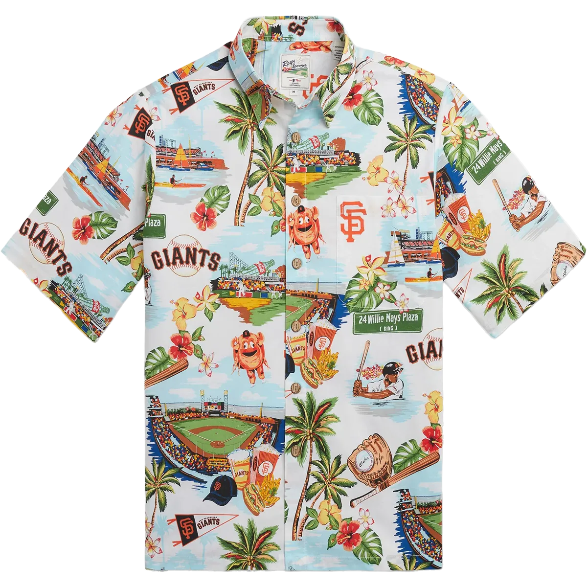 Men's Giants Scenic Button Down Match Fit