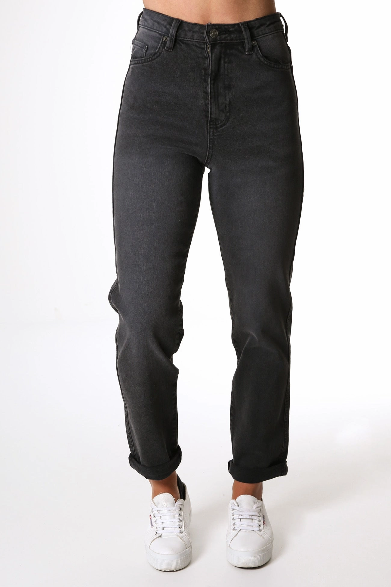 Hi Mom Jean Baxter Black Non Toxic Textile Certified