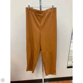 Outdoor Wear Wide Leg Pants Other By Sonoma In Tan, Size: 3x