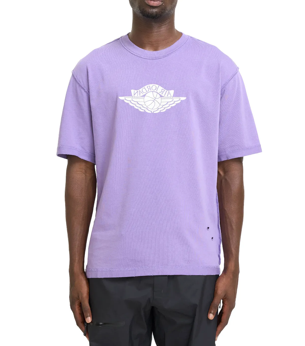 Jordan Rare Air T-Shirt Purple Italian Flair Ventilated Back Panel