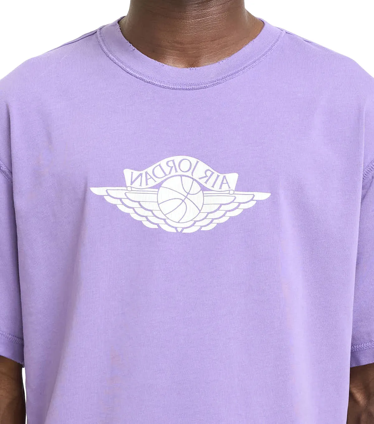PressureRelief Seams Design Edge Jordan Rare Air T-Shirt Purple